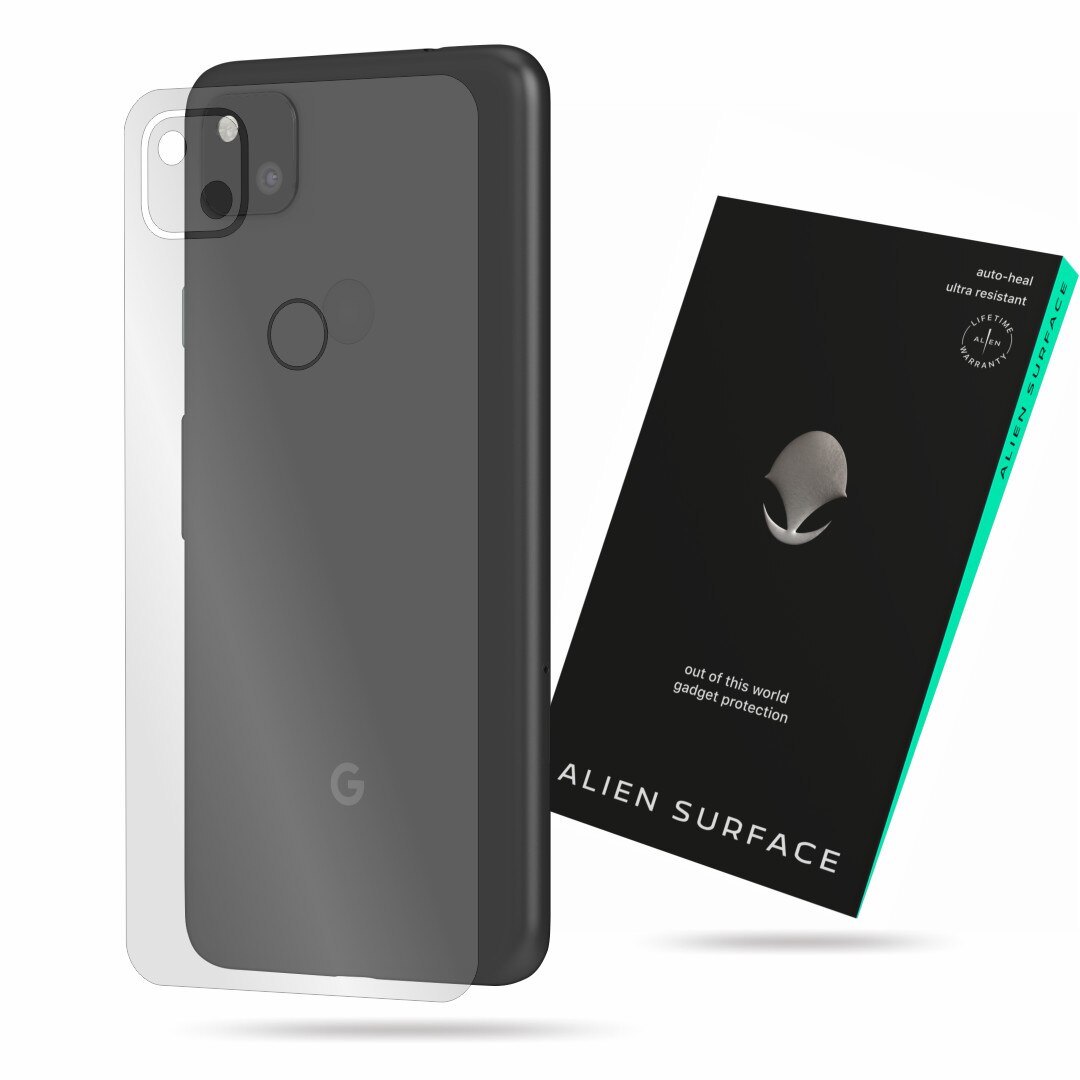 Folie Alien Surface, compatibila cu Google Pixel 4a, protectie spate