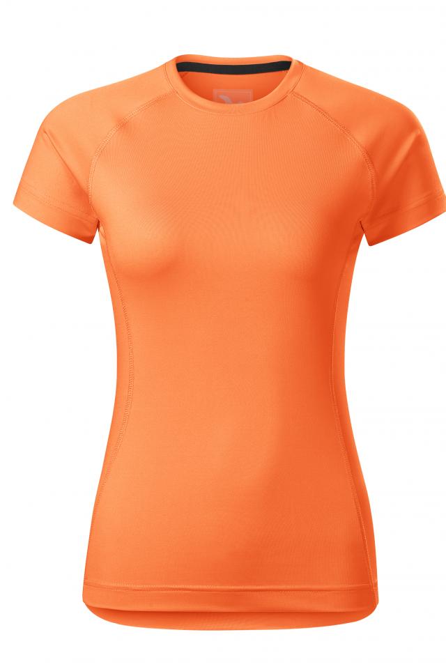 Tricou pentru dama Destiny, Neon mandarin
