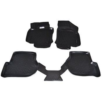 Set covorase AutoLux, presuri tip tavita, cauciuc, pentru Volkswagen Jetta 5 2005-2011, negru, 4 buc Set covorase AutoLux, presuri tip tavita, cauciuc, pentru Volkswagen Jetta 5 2005-2011, negru, 4 buc