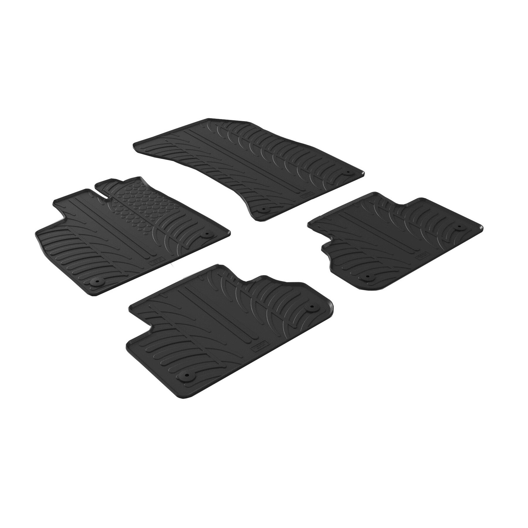 Covorase Cauciuc Gledring compatibil pentru Audi Q5 01.2017 0257 set 4b