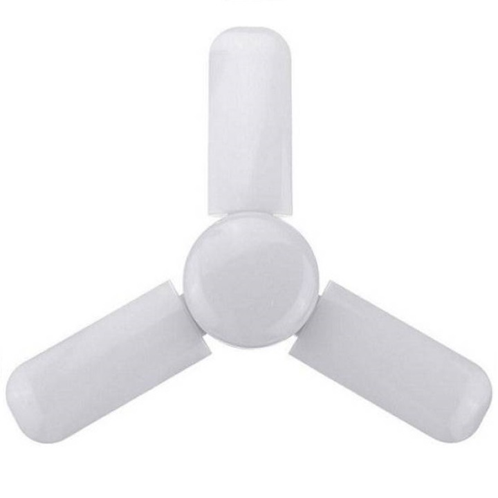 LED лампа, Сгъваема, Тип перка, 3+1 рамена, 60 W, Цокъл E27, Енергиен клас А, Дълъг живот 40000 часа