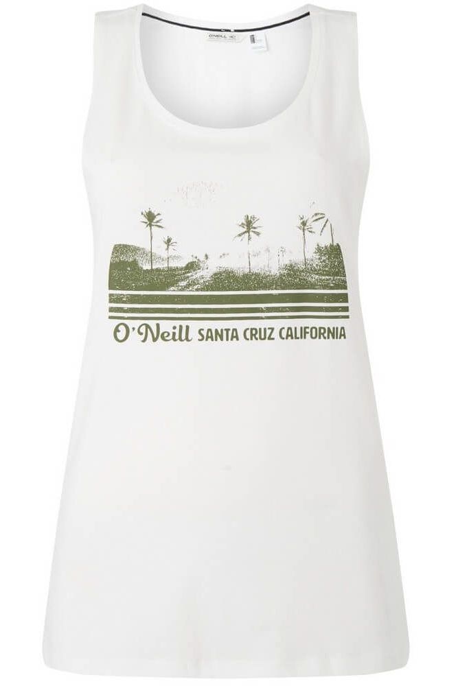 Tricou pentru dama, O'Neill LW Scarlet Graphic Tanktop, Alb, L