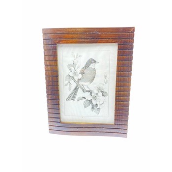 Rama foto lemn, Atelier, Maro, 13x18cm Rama foto lemn, Atelier, Maro, 13x18cm