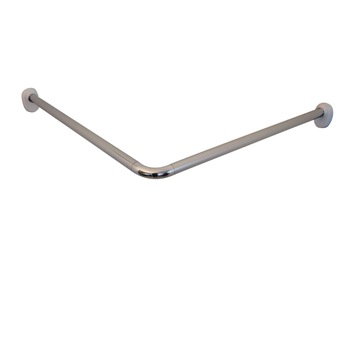 Tija de colt pentru perdea de dus, RIDDER, Aluminiu, 80 x 80 x 2.5 cm, Maro Tija de colt pentru perdea de dus, RIDDER, Aluminiu, 80 x 80 x 2.5 cm, Maro