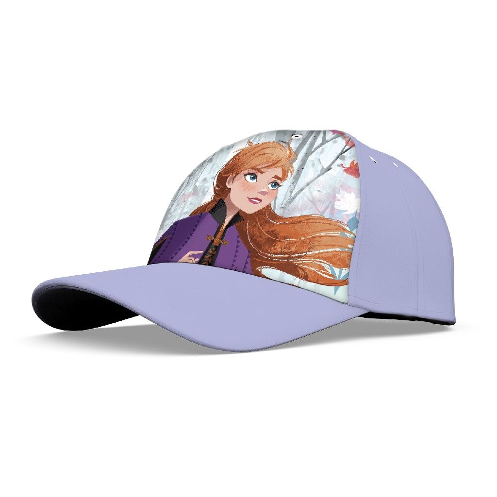 Sapca Frozen Anna, Elsa 54 cm Mov