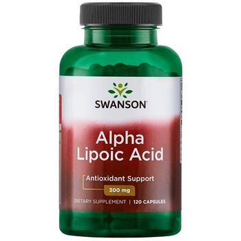 Supliment alimentar, Acid Alfa-Lipoic (300 mg), Swanson Alpha Lipoic Acid - 120 capsule (120 doze) Supliment alimentar, Acid Alfa-Lipoic (300 mg), Swanson Alpha Lipoic Acid - 120 capsule (120 doze)