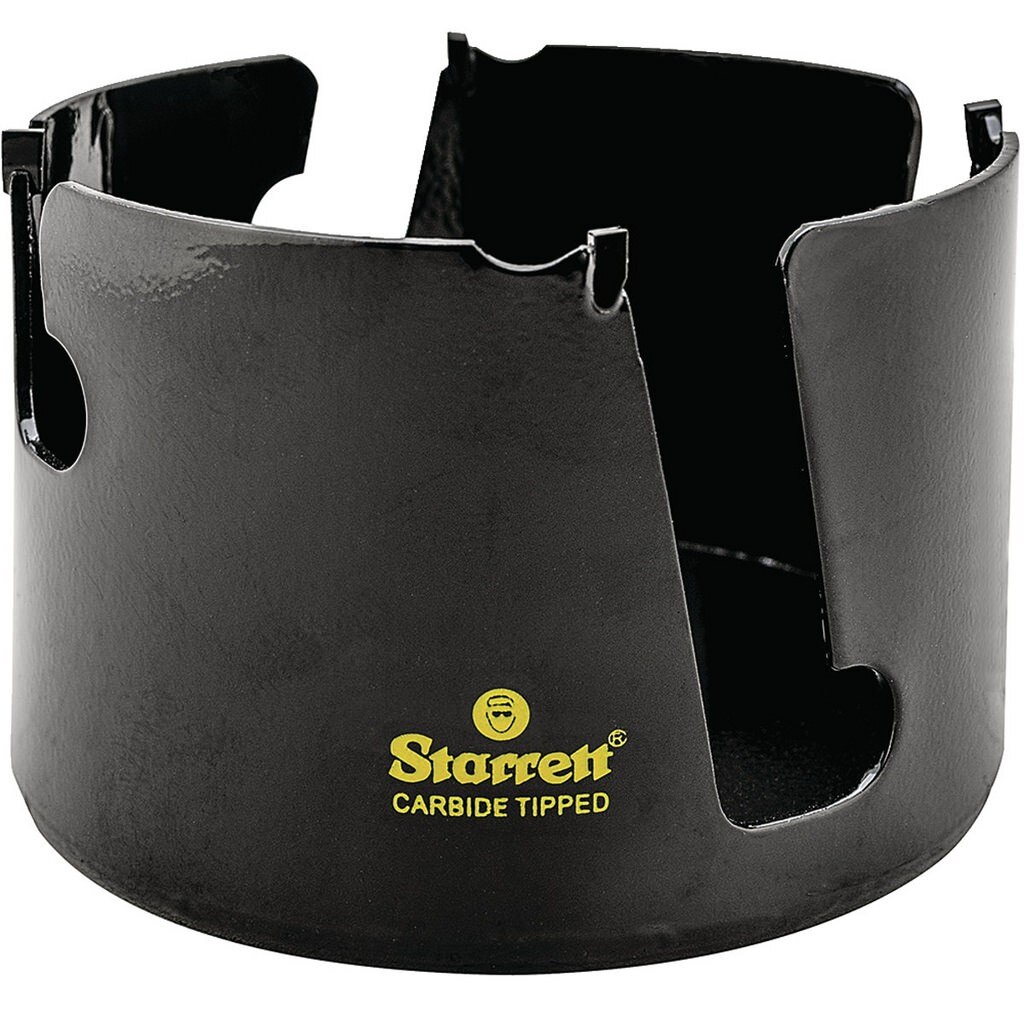 Carota Starrett cu pastile carbura, multifunctionala, diametrul 127mm Carbide Tipped