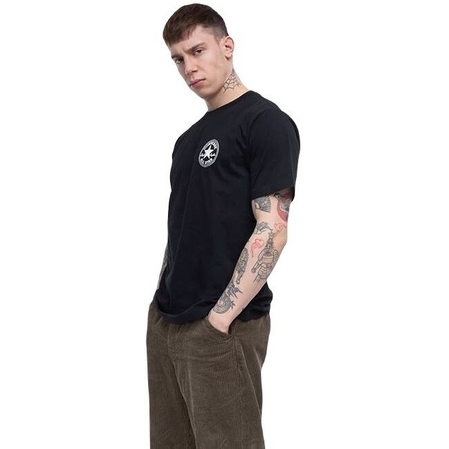 Tricou Converse Puffed Chuck Patch, Negru