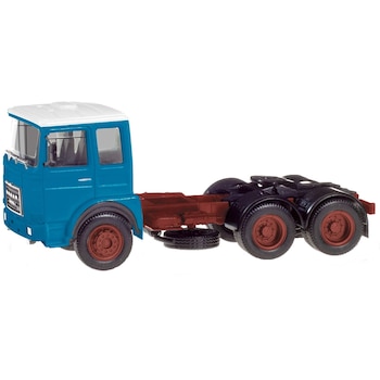 Macheta camion Roman Diesel 6×4,Albastru, L:70mm,1:87 Macheta camion Roman Diesel 6×4,Albastru, L:70mm,1:87
