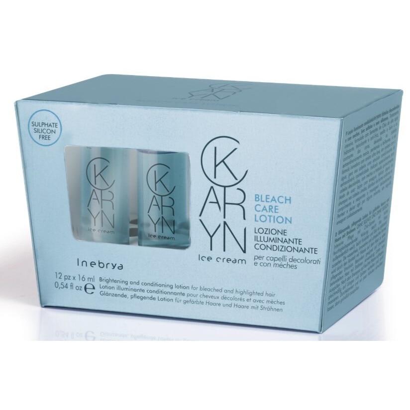 Set 12 fiole balsam pentru par, Inebrya, 16 ml