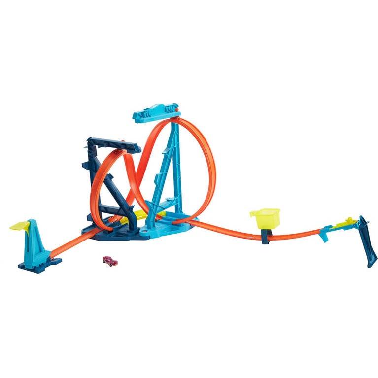 Set de Joaca Hot Wheels-Track Builder Unlimited Infinity Loop Kit,18 piese