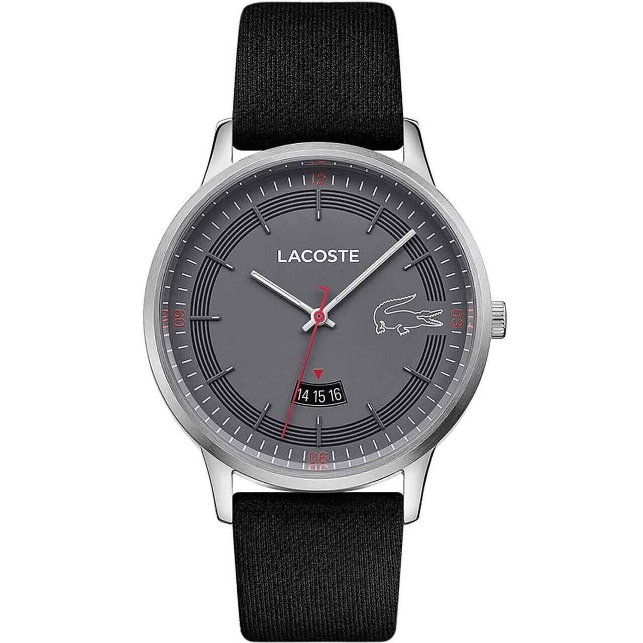 Ceas barbatesc Lacoste 2011032, Quartz, 41mm, 5ATM, Argintiu