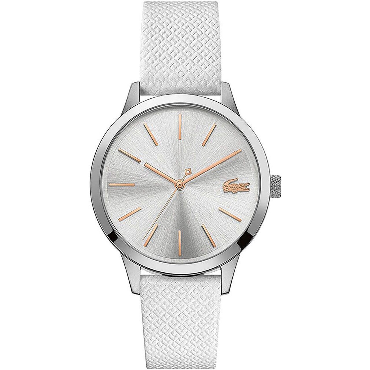 Ceas de dama Lacoste 2001089, Quartz, 36mm, 5ATM, Argintiu