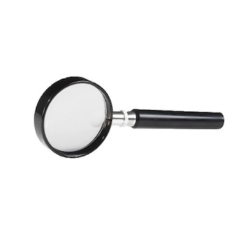 Lupa clasica cu lentila acrilica marca Leuchtturm, LU1, marire 3x si 6x Lupa clasica cu lentila acrilica marca Leuchtturm, LU1, marire 3x si 6x