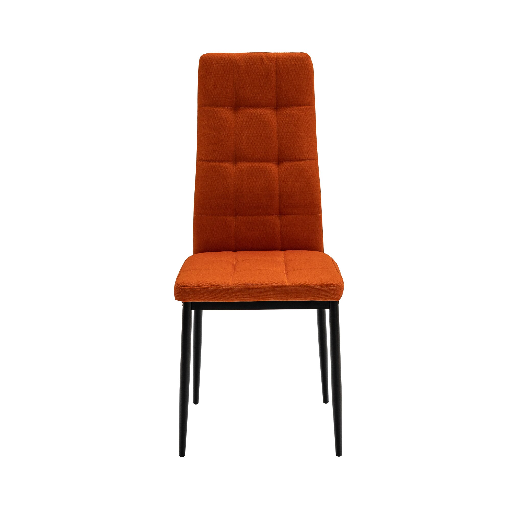 Scaun, Cb, S-119, culoare portocaliu, stofa, metal