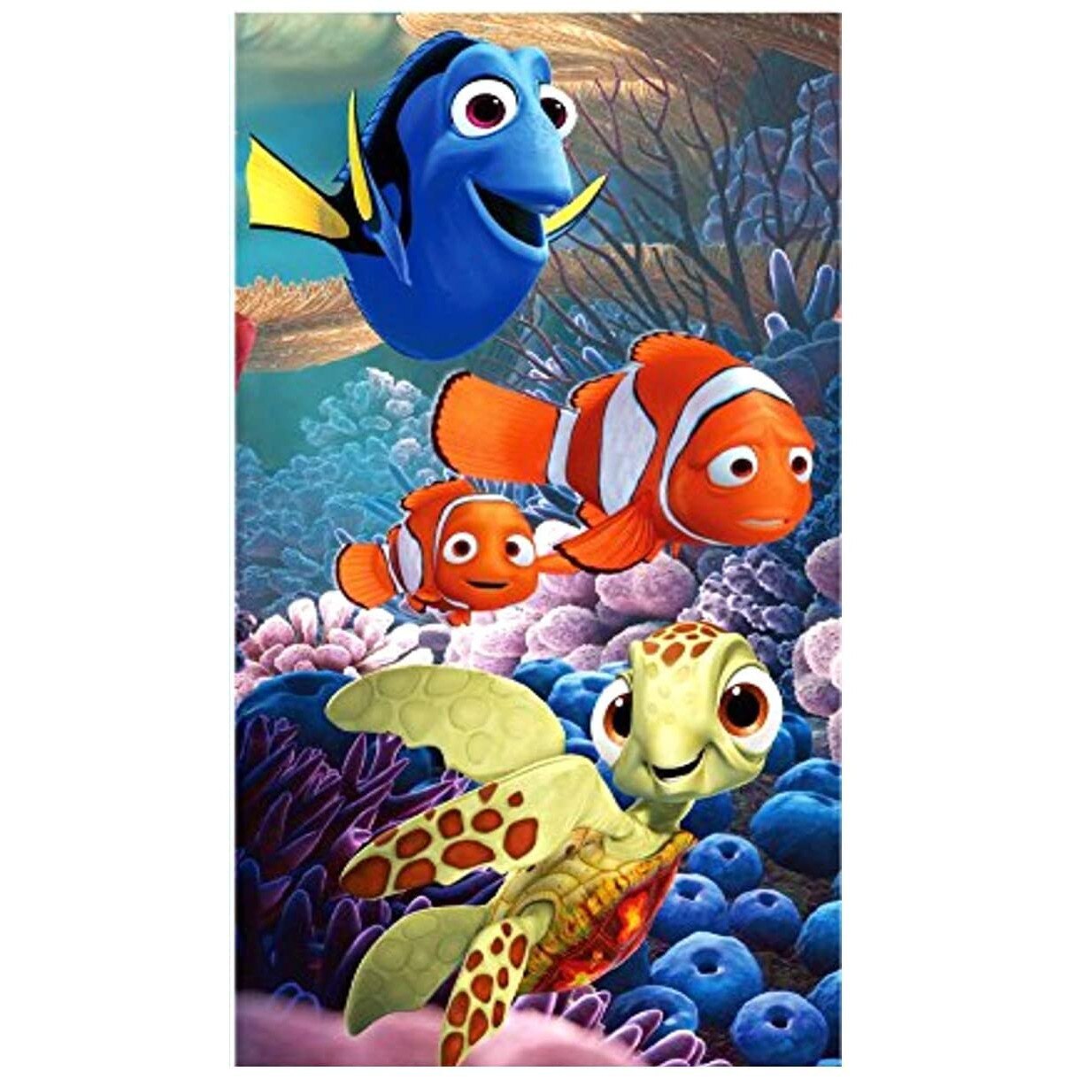 Prosop maini Nemo, Dory 65x35 cm Albastru