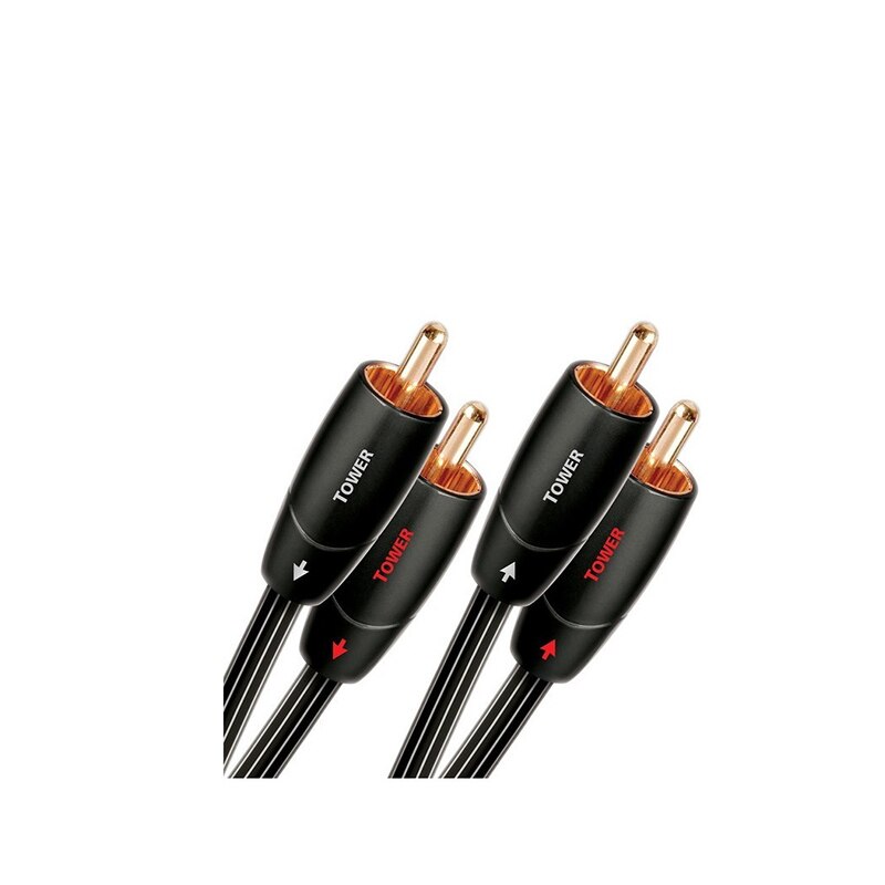 Cablu audio AudioQuest Tower 2RCA - 2RCA 2m, 5 seturi