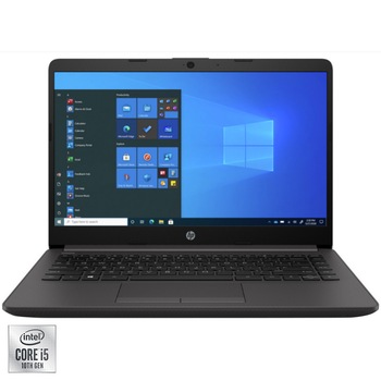 Laptop ultraportabil HP 240 G8 cu procesor Intel Core i5-1035G1 pana la 3.60 GHz, 14 Laptop ultraportabil HP 240 G8 cu procesor Intel Core i5-1035G1 pana la 3.60 GHz, 14