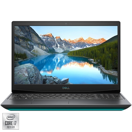 Лаптоп Gaming Dell Inspiron 5500 G5, Intel® Core™ i7-10750H, 15.6", Full HD, RAM 16GB, 1TB SSD, NVIDIA® GeForce® RTX™ 2070 8GB, Ubuntu, Interstellar Dark