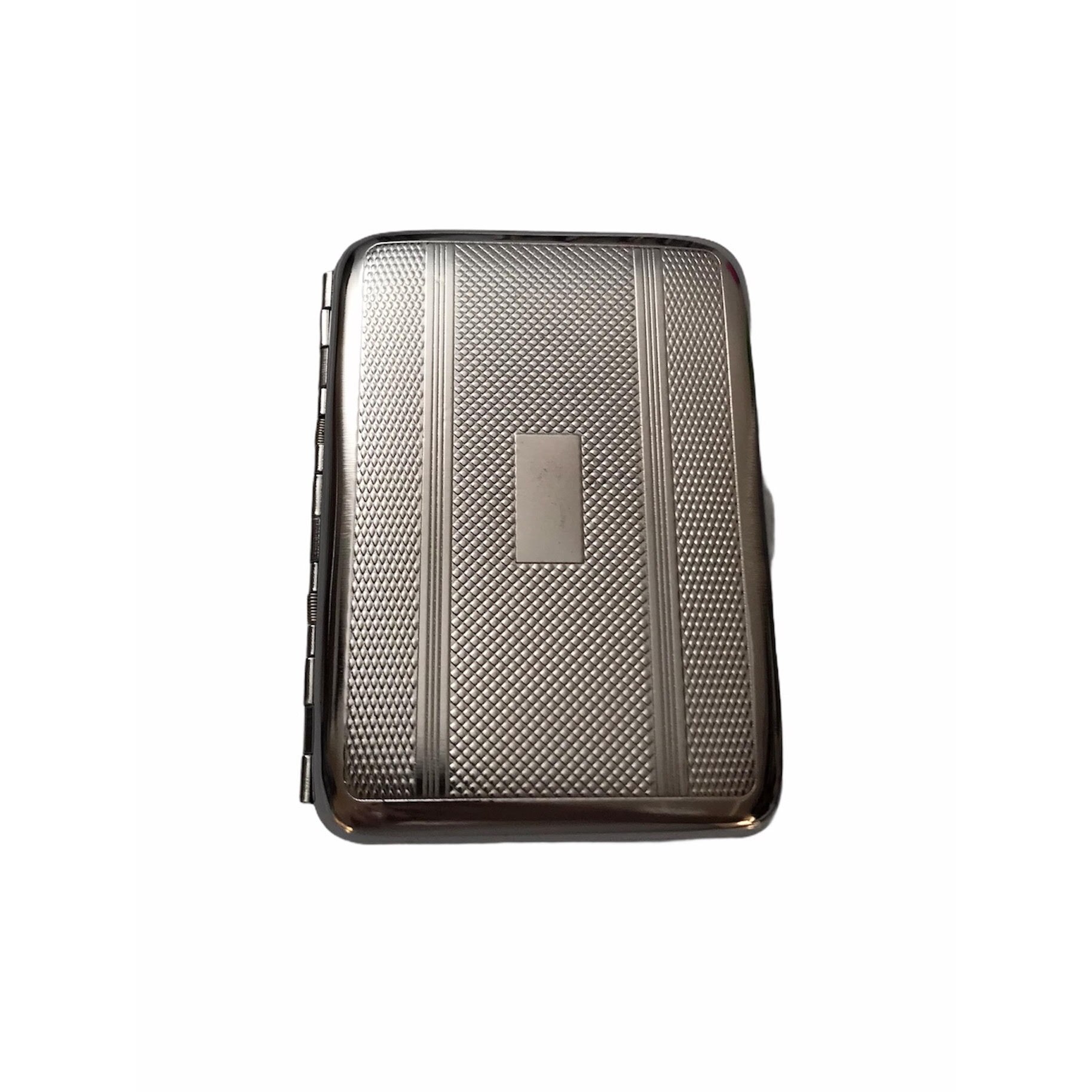 Tabachera tigari Angel Line metalica gravata, interior sustinere lamele metalice Mali