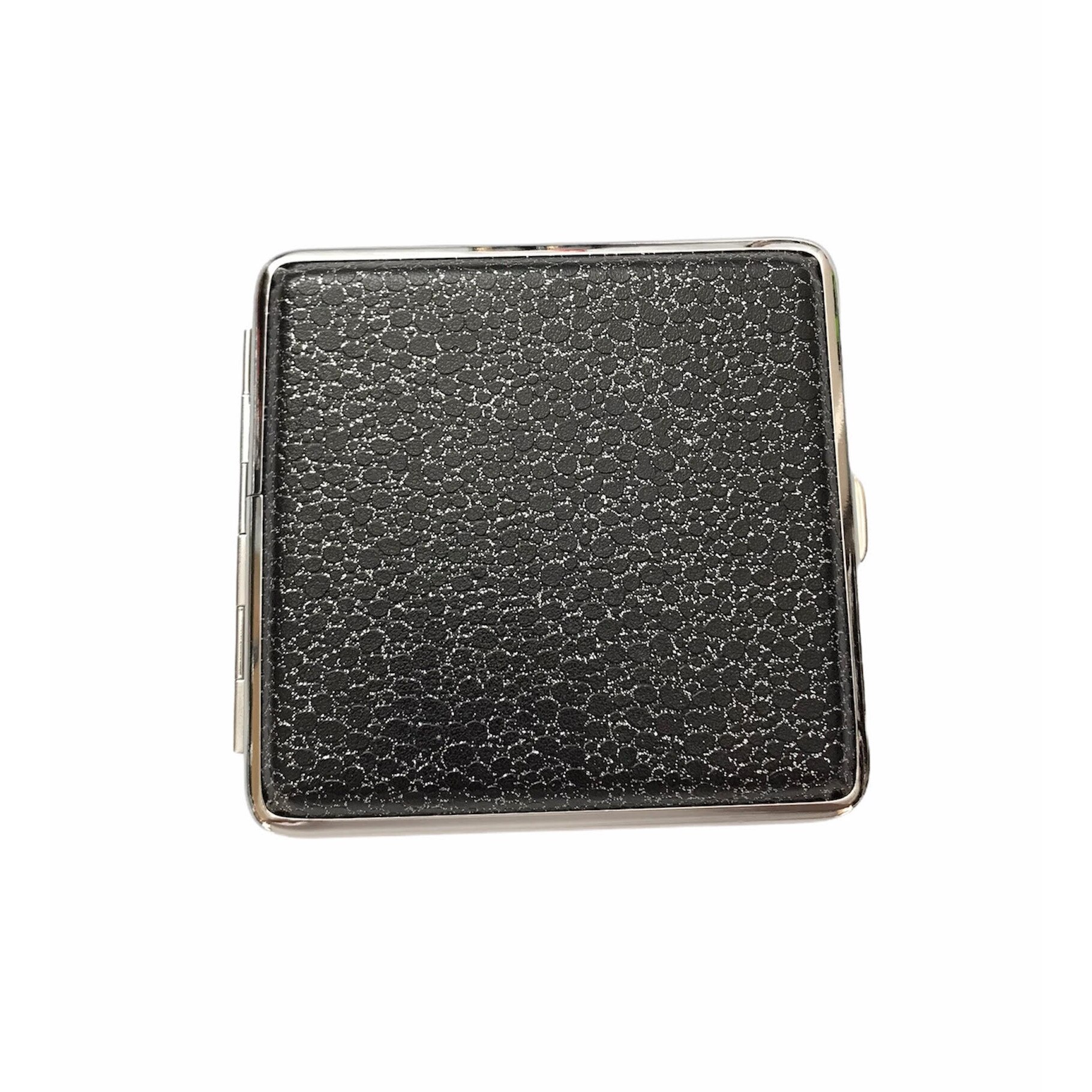Tabachera tigari Glamour Luxe black crystal, capacitate 18 tigarete
