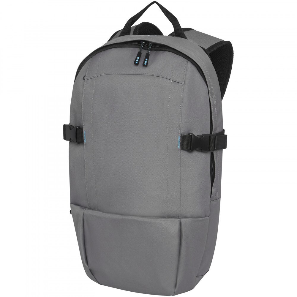 Rucsac laptop, 21MAR1014, 28.5x48x7.5 cm, 15 inch, Elevate NXT by AleXer, Poliester, Gri, breloc inclus