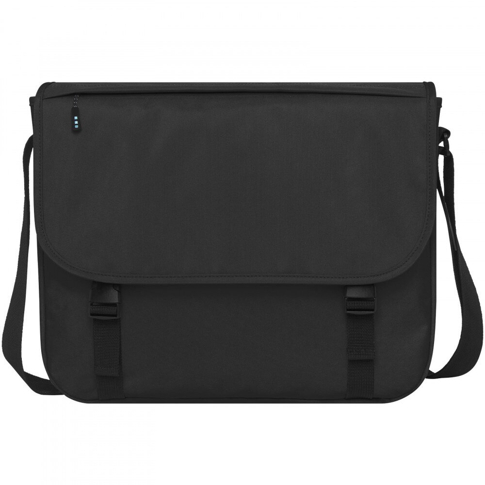 Geanta laptop, 21MAR1018, 38.5x29.5x12 cm, 15 inch, Elevate NXT by AleXer, Poliester, Negru, breloc inclus