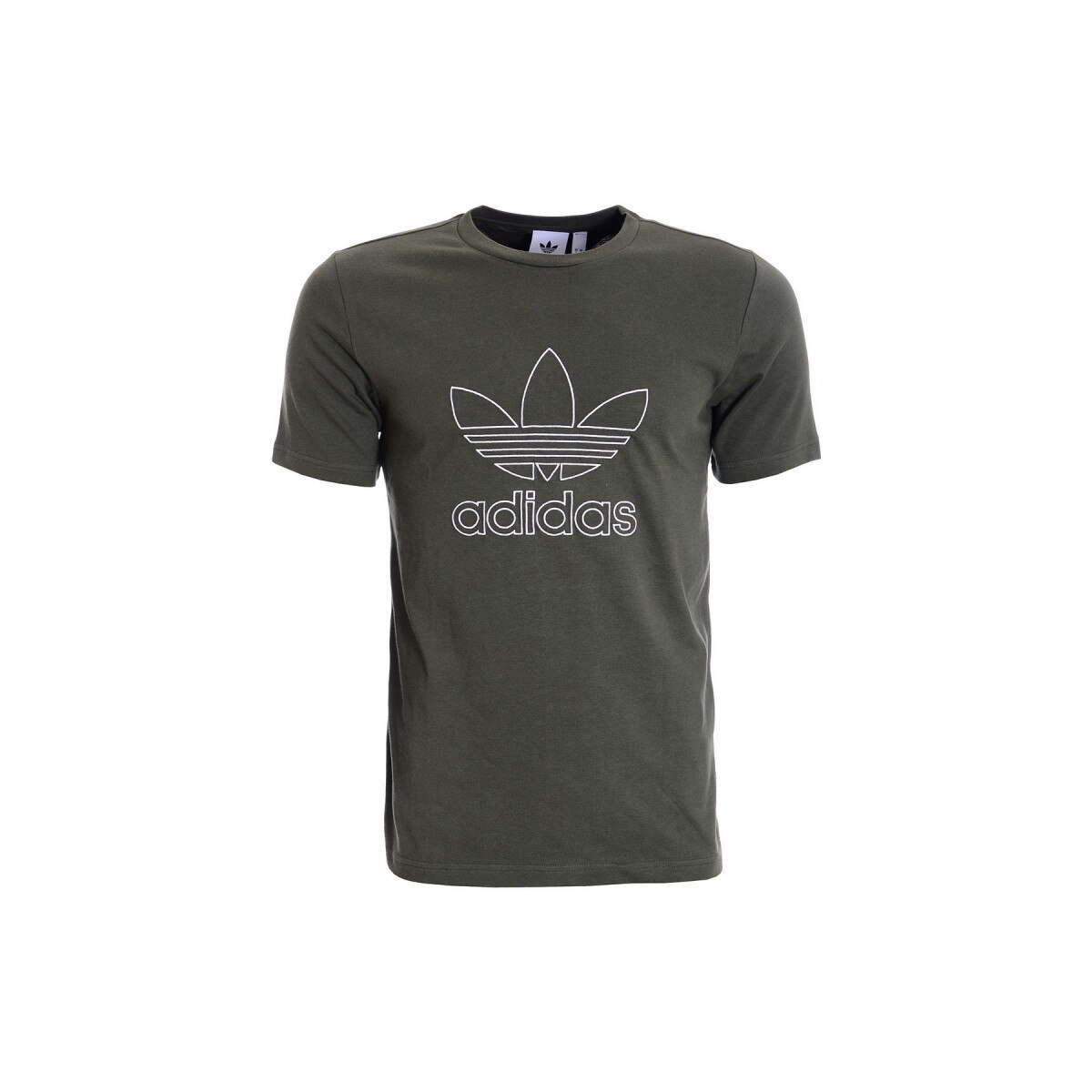 Tricou outline Adidas Originals, Verde , S