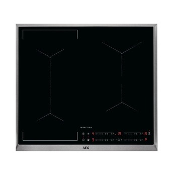 Plita cu inductie AEG IKS6446EXB, 4 zone de gatit, 60 cm, negru Plita cu inductie AEG IKS6446EXB, 4 zone de gatit, 60 cm, negru