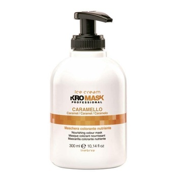 Masca pentru par vopsit, Inebrya KroMask Caramello, 300 ml Masca pentru par vopsit, Inebrya KroMask Caramello, 300 ml