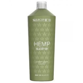 Sampon Hemp Sublime cu ulei de canepa, Selective Professional, 1000 ml Sampon Hemp Sublime cu ulei de canepa, Selective Professional, 1000 ml