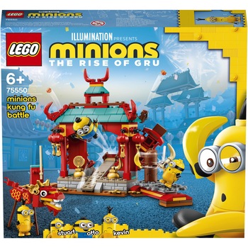 LEGO Minions - Lupta Kung Fu a Minionilor 75550, 310 piese LEGO Minions - Lupta Kung Fu a Minionilor 75550, 310 piese