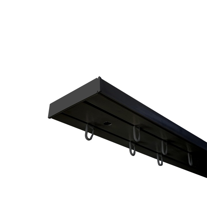 Sina dubla Munchen, PVC negru, 150 cm, accesorii incluse, KIT COMPLET