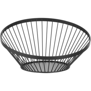 Cos pentru servire fructe Hendi, rotund,negru, diametru 280x(H)130 mm Cos pentru servire fructe Hendi, rotund,negru, diametru 280x(H)130 mm
