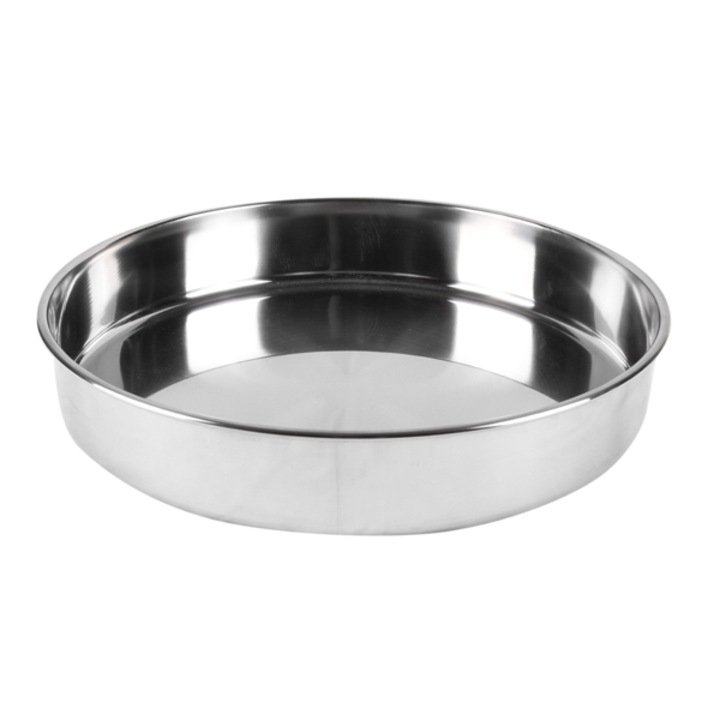 Tava de copt Muhler, MR-3458, 34 cm, Inox, Argintiu