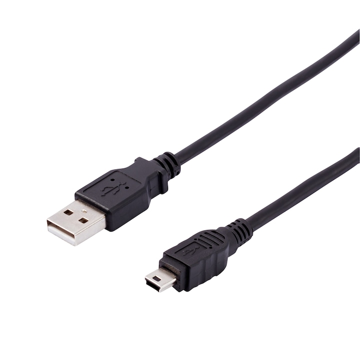 Кабел Vivanco 45207, от USB 2.0 към mini B,0,75 метр