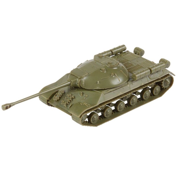 Macheta Militara usor de asamblat fara adeziv Zvezda Soviet tank IS-3 1:100 ZVEZ 6194