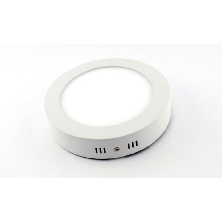 LED panel , 18W , falon kívüli , kerek , természetes fehér , Epistar chip , LEDISSIMO