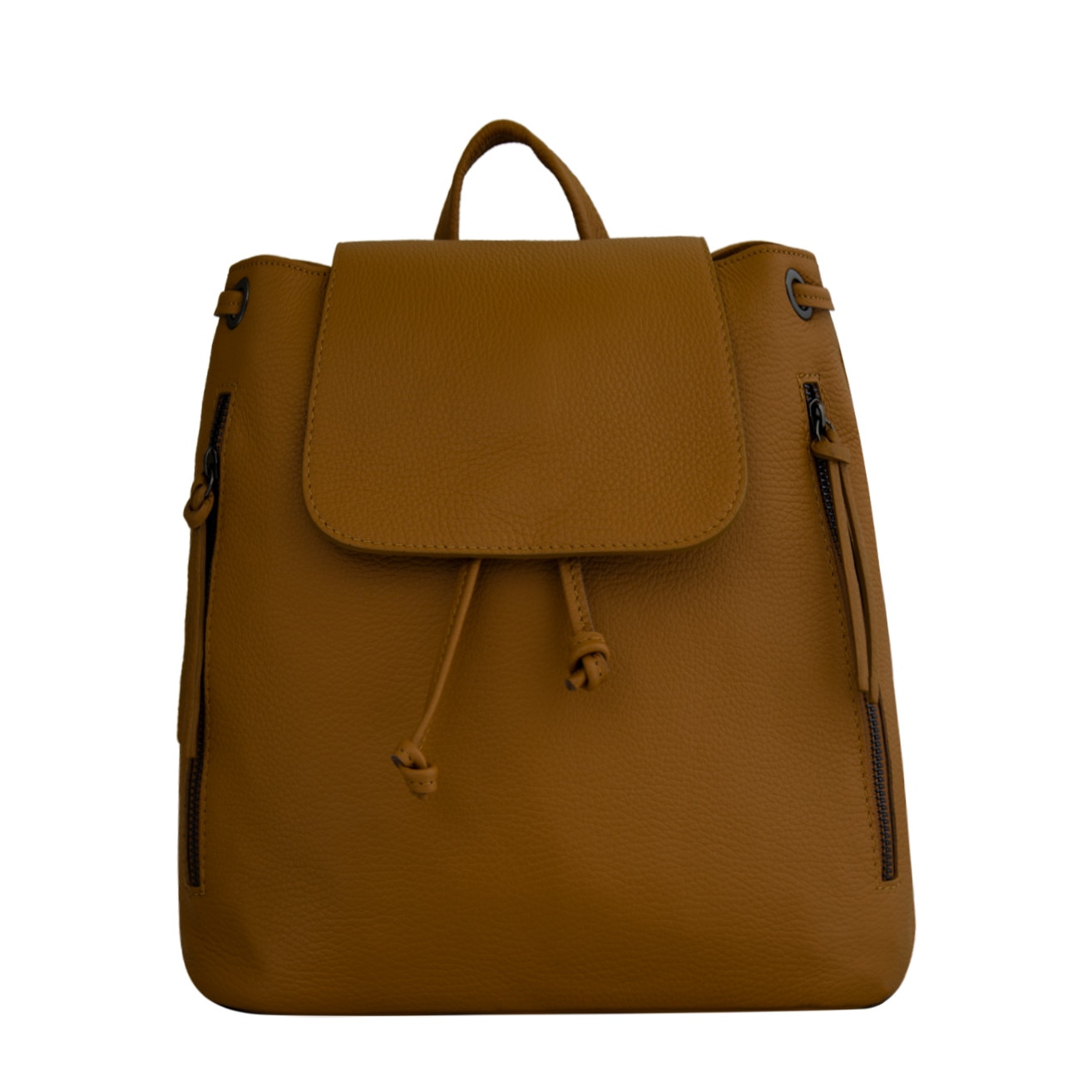 Rucsac de dama din piele naturala Eva Bags, Lena cuoio