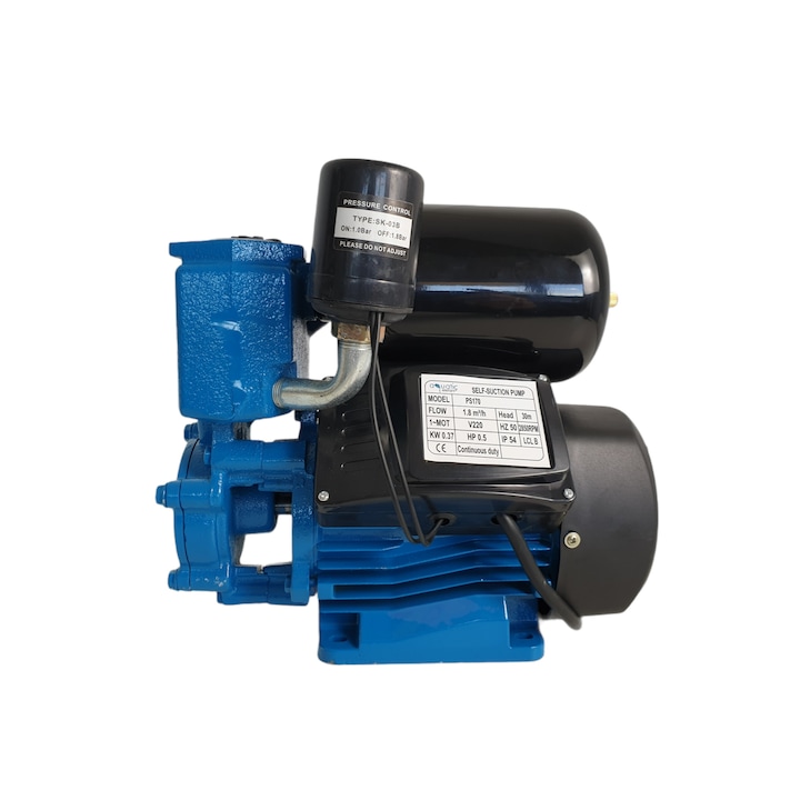 Mini Hidrofor Aquatic Elefant PS170 fonta, Silentios, 0.37 kW, Turbina bronz, Max 1.8 bari