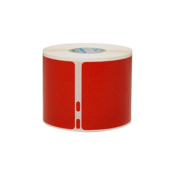 Etichete termice, DYMO LabelWriter, 54mmx101mm, hartie rosie, mesaje avertizare, adrese voiaj, permanente, 1 rola/cutie, 220 etichete/rola, 2133399, 99014 Etichete termice, DYMO LabelWriter, 54mmx101mm, hartie rosie, mesaje avertizare, adrese voiaj, permanente, 1 rola/cutie, 220 etichete/rola, 2133399, 99014