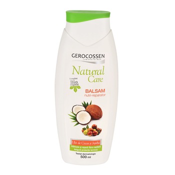 Balsam nutri-reparator Gerocossen Natural Care cu jojoba si cocos, 500 ml Balsam nutri-reparator Gerocossen Natural Care cu jojoba si cocos, 500 ml