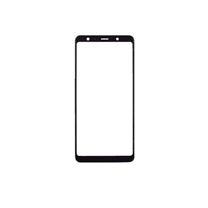 Geam sticla compatibil cu Samsung A7 (2018) A750, Black