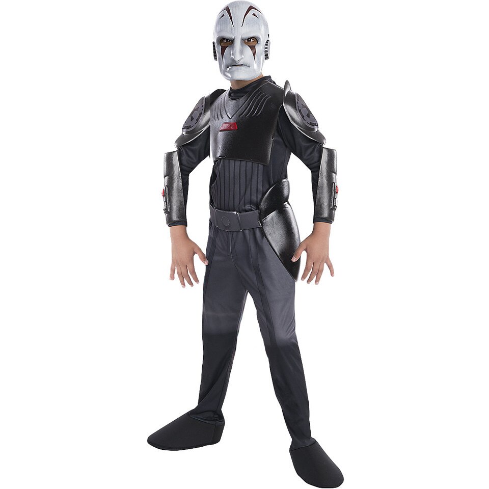 Costum baieti Star Wars Inquisitor, Rubies, gri, L / 8-10 ani