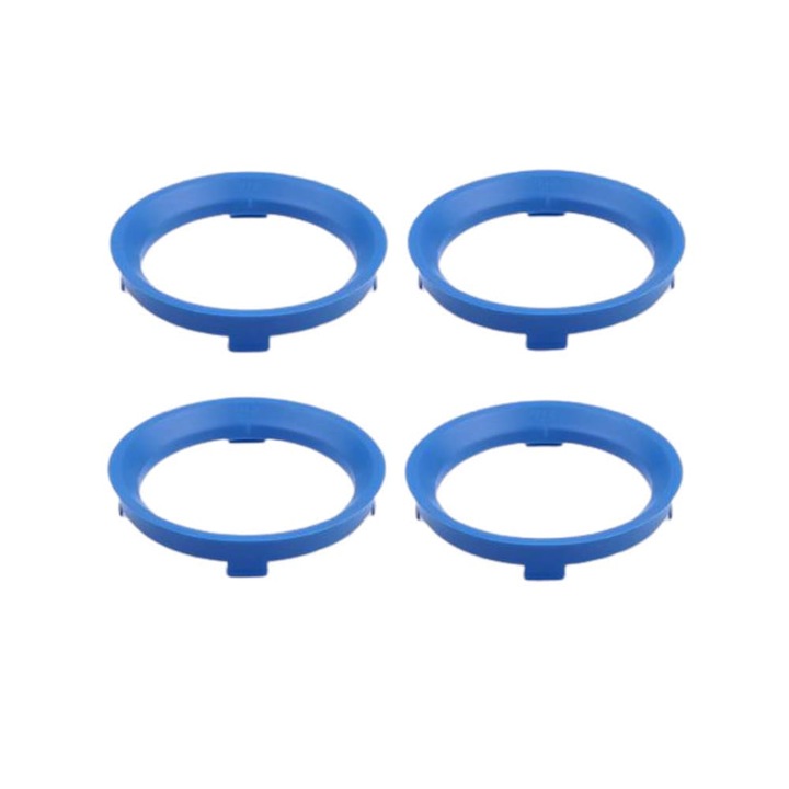 Комплект от 4 центриращи пръстена за джанти AUTOHELIX MSA, 72,6 X 60,1 мм