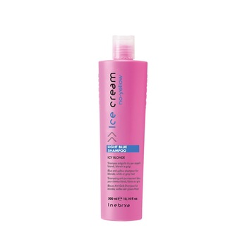 Sampon pentru par blond, alb sau grizonat, Inebrya, Light Blue, 300 ml Sampon pentru par blond, alb sau grizonat, Inebrya, Light Blue, 300 ml