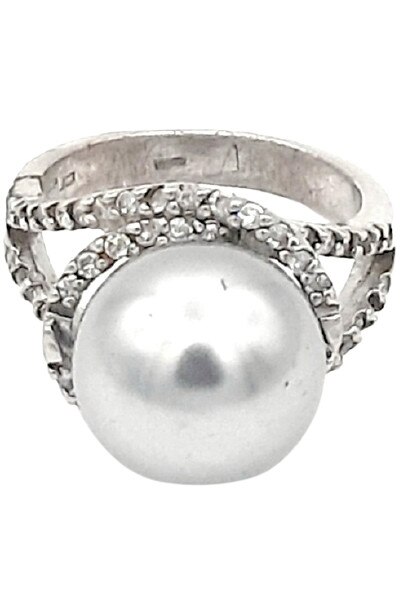 Inele gri m12, Argintiu / Gri, 52