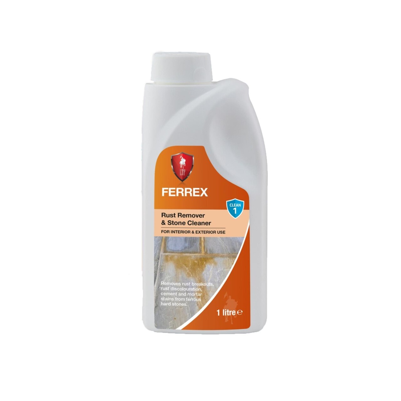 Detergent pentru indepartarea oxidului de pe suprafata pietrei LTP Ferrex 1L