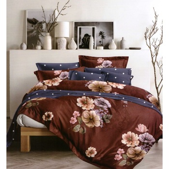 Lenjerie de pat dublu din bumbac FINET, set 4 piese - LFM2025 Lenjerie de pat dublu din bumbac FINET, set 4 piese - LFM2025