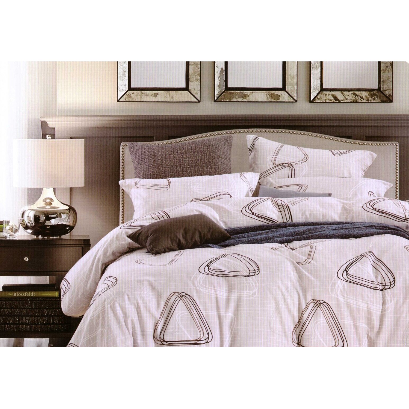 Lenjerie de pat dublu din bumbac FINET, set 4 piese - LFM2003